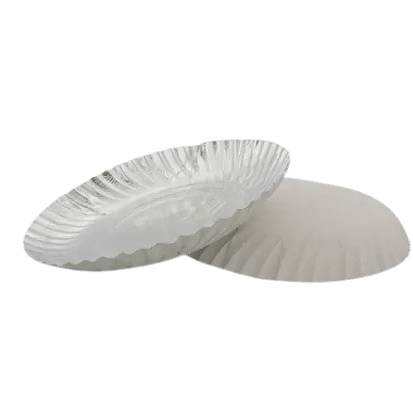 100-Pack of 7-inch White Paper Plates