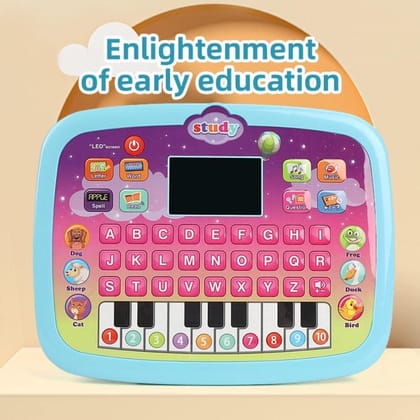 Storio Learning Kids Piano Laptop Educational Toy with Led Screen & Music