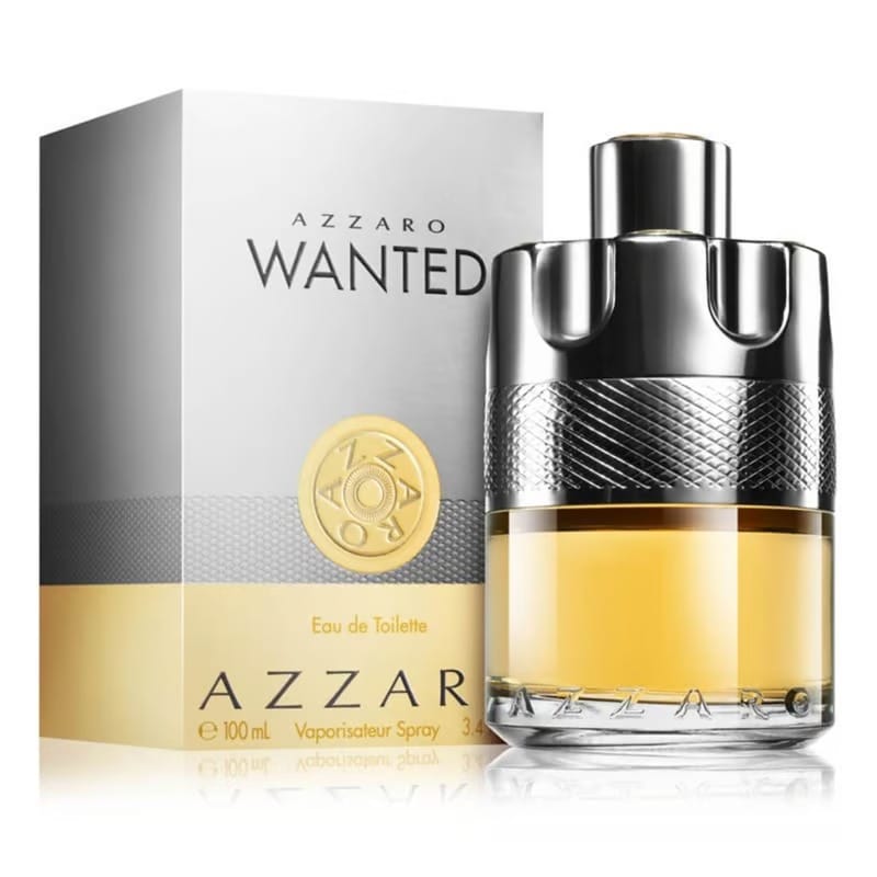 Azzaro Wanted Eau de Toilette for Men 100ml - Bold Woody Oriental Scent