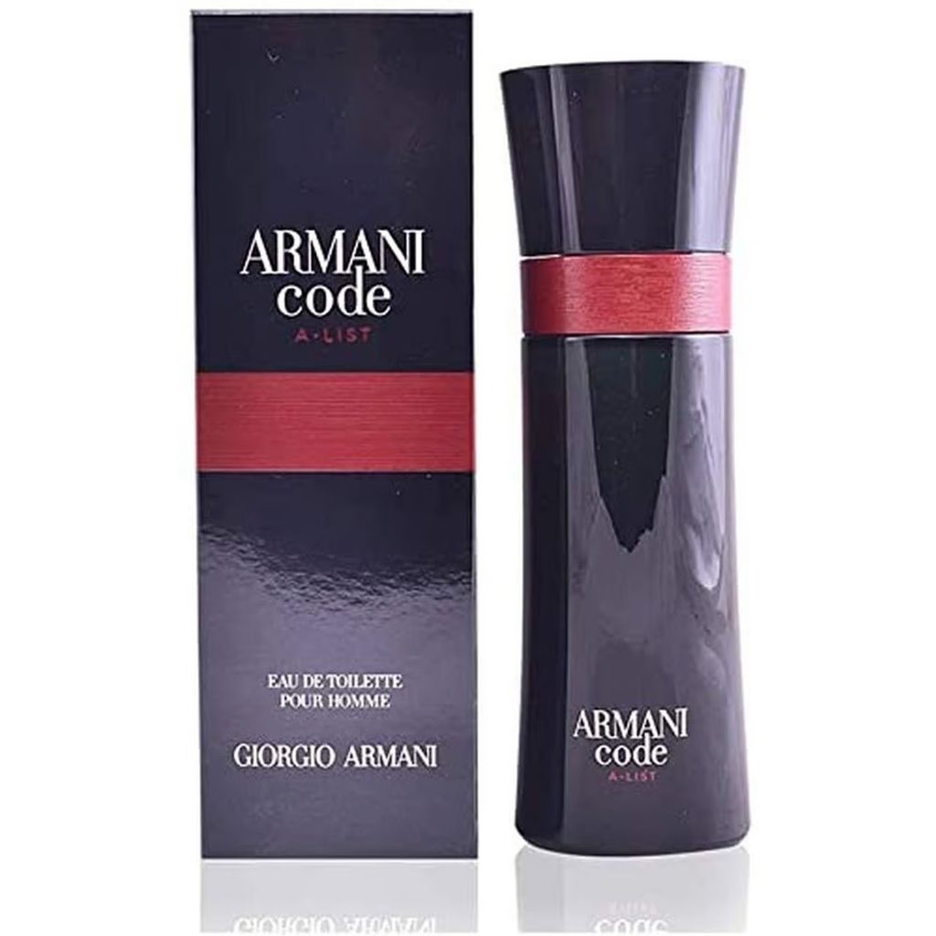 Giorgio Armani Code A-List Pour Homme Eau de Toilette for Men 110ml – Sophisticated & Spicy Fragrance