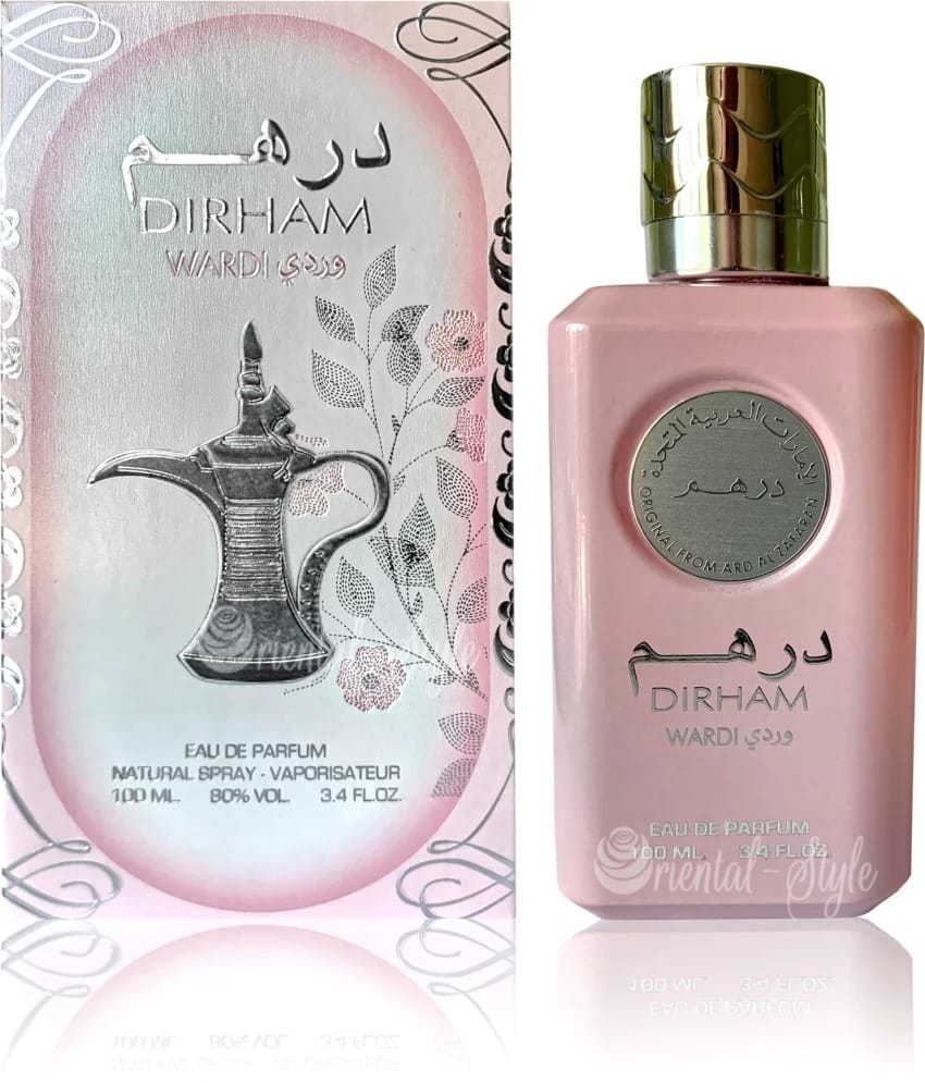 Dirham Wardi by Ard Al Zaafaran Unisex Perfume 100ml – Floral Woody Fresh Fragrance