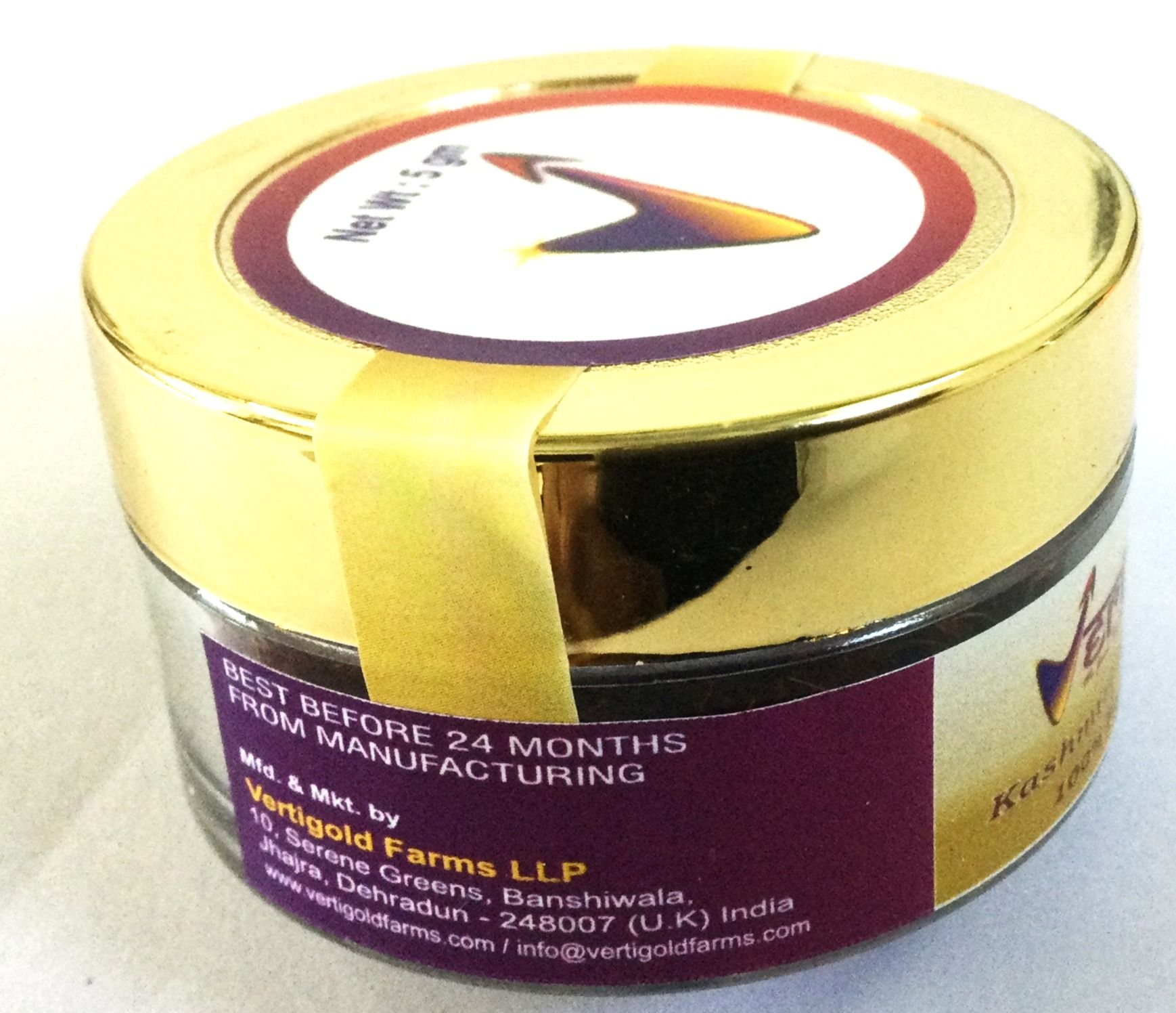 Kashmiri Pure Saffron - Mongra 5 GM