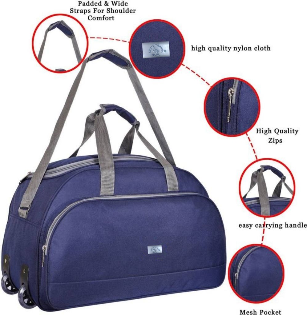 Travel Duffel Bag with Wheels