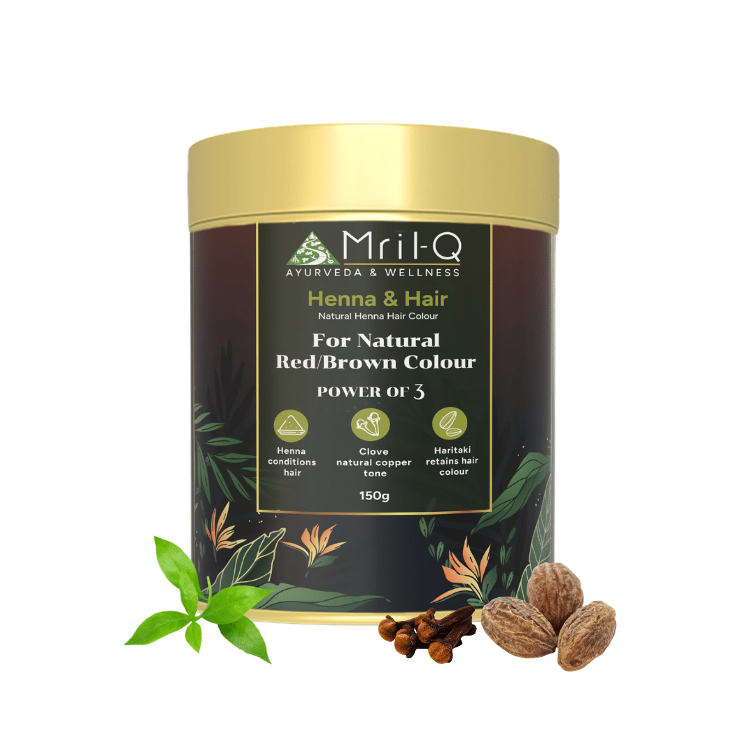 MrilQ Henna & Hair | Hair colour | Natural Red or Brown Colour