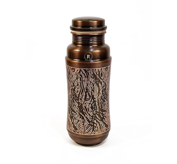 Antique Copper Jumbo Water Bottle - 1300ML
