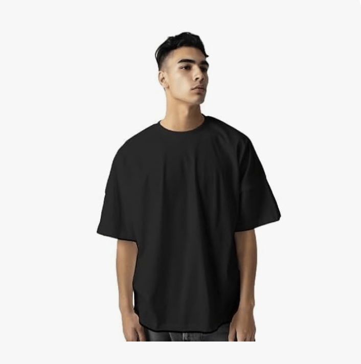  Black Oversized T-Shirt