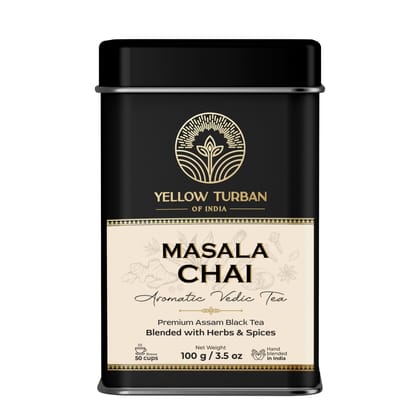Yellow Turban Masala Chai 100gms