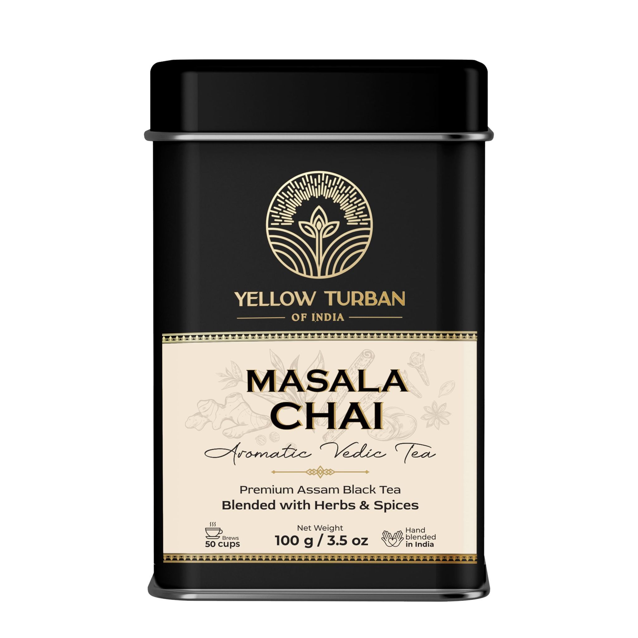 Yellow Turban Masala Chai 100gms