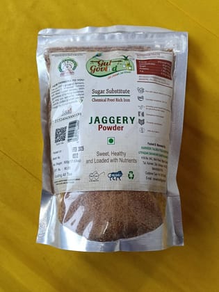 Organic Jaggery Powder Online - Chemical Free, Rich in Iron, Natural Sweetener, 500g Organic Jaggery Powder Online - Chemical Free, Rich in Iron, Natural Sweetener, 500g