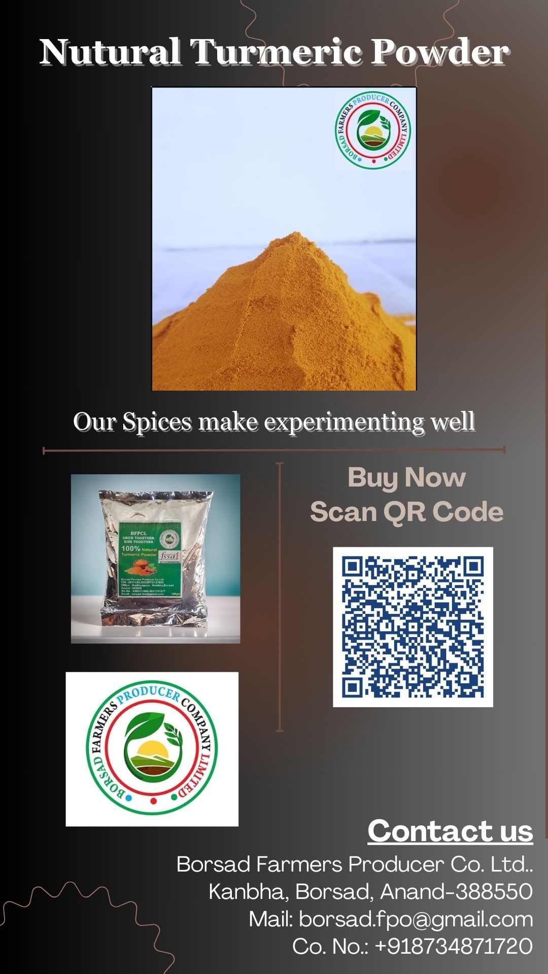 Natural Turmeric Powder