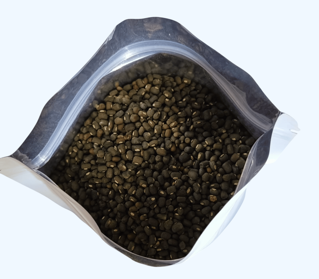 Organic Black Urad Dal Whole Unpolished - 450g