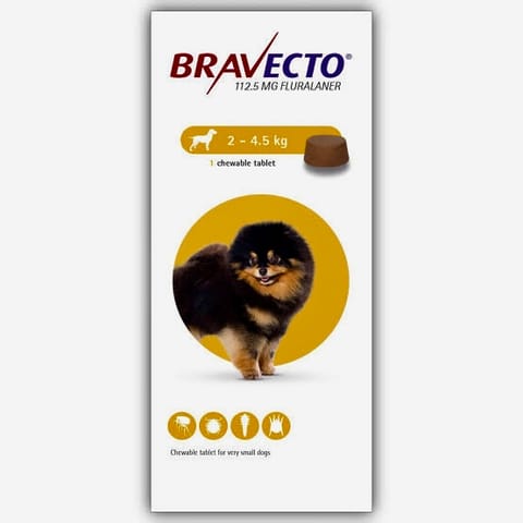 Bravecto tablet for dogs