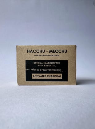  HACCHU MECCHU - Special Handcrafted Bath Essential for Oil & Pollution Free Skin - Activated Charcoal