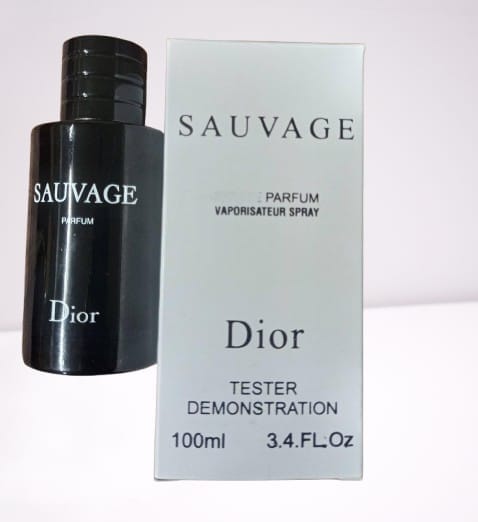 Dior Sauvage Parfum Tester Rare Piece for Men – 100ml | Bold, Intense & Long-Lasting Fragrance