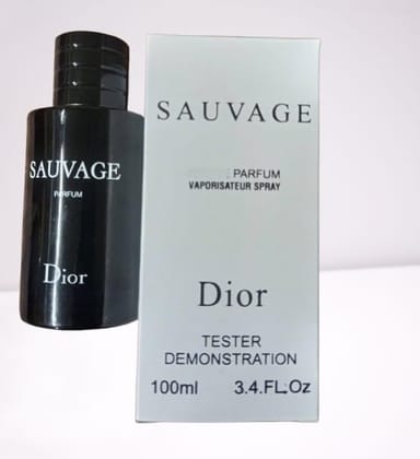 Dior Sauvage Parfum Tester Rare Piece for Men – 100ml | Bold, Intense & Long-Lasting Fragrance