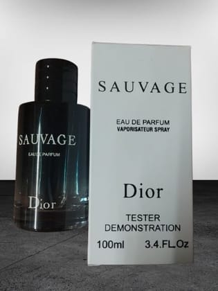 Dior Sauvage Eau de Parfum Tester – 100ml | Intense, Bold & Long-Lasting Fragrance for Men