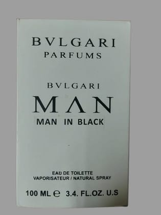 Bvlgari Man in Black Tester – 100ml | Bold, Fiery & Long-Lasting Fragrance for Men | Luxury Eau De Parfum