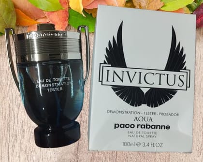 Paco Rabanne Invictus Aqua Tester – 100ml | Fresh, Invigorating & Sporty Fragrance for Men Perfume