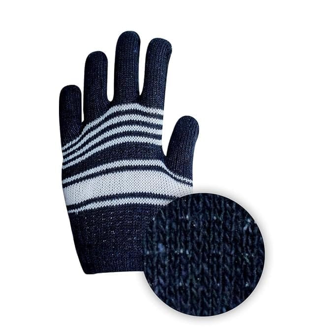 Unisex Winter Warm Knitted Gloves with Touchscreen Fingers, Soft Fleece Lined Thermal Gloves