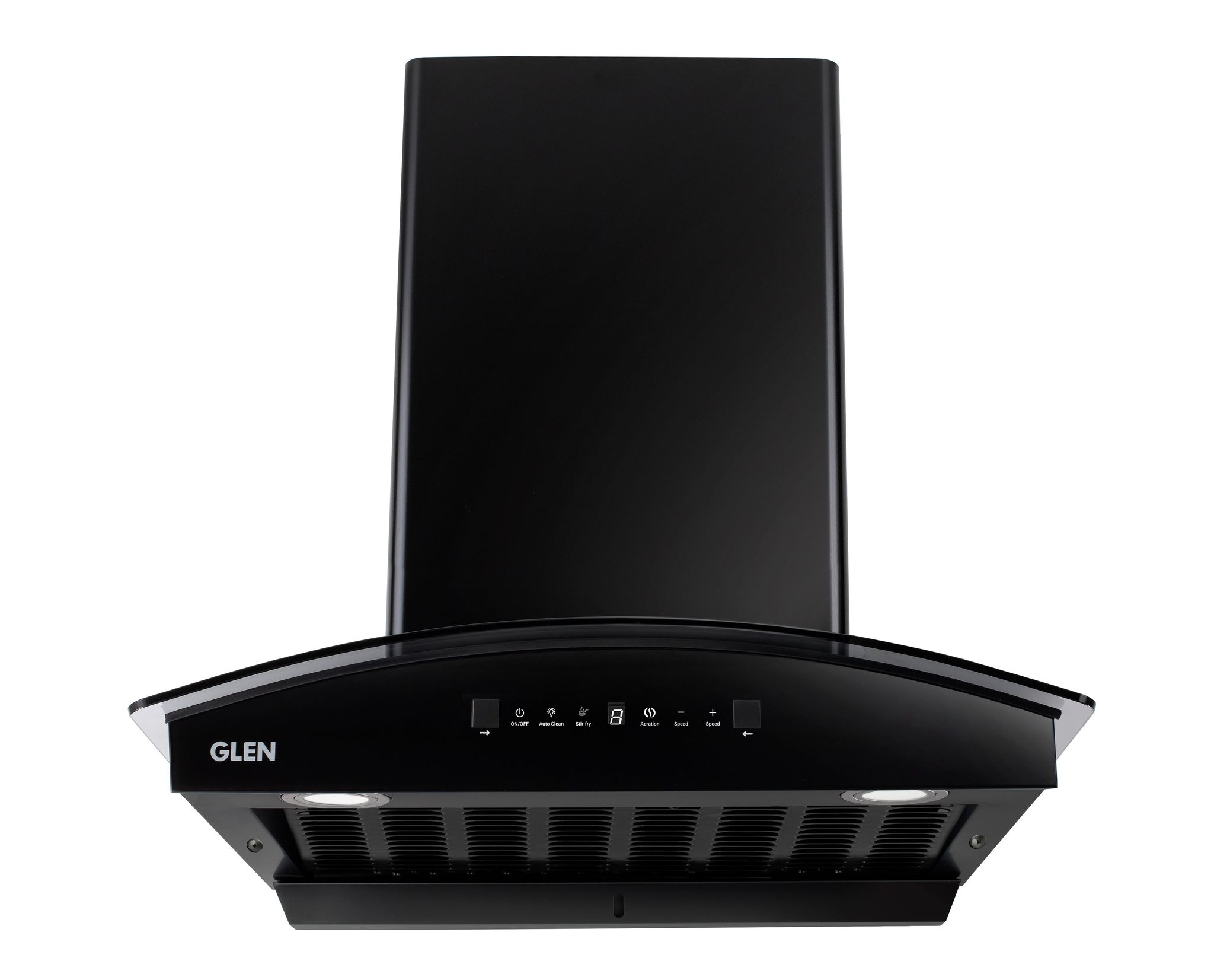 Auto Clean Glass Chimney Filter-less with Heat Sensor, BLDC Motor 1600 m³/h - 60/76/90cm (CH 6069 HSR DC AC)