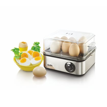 Egg Boiler Boils 8 Eggs, 4 Poaching Cups, Auto shut Off, 500W (3036EB8)
