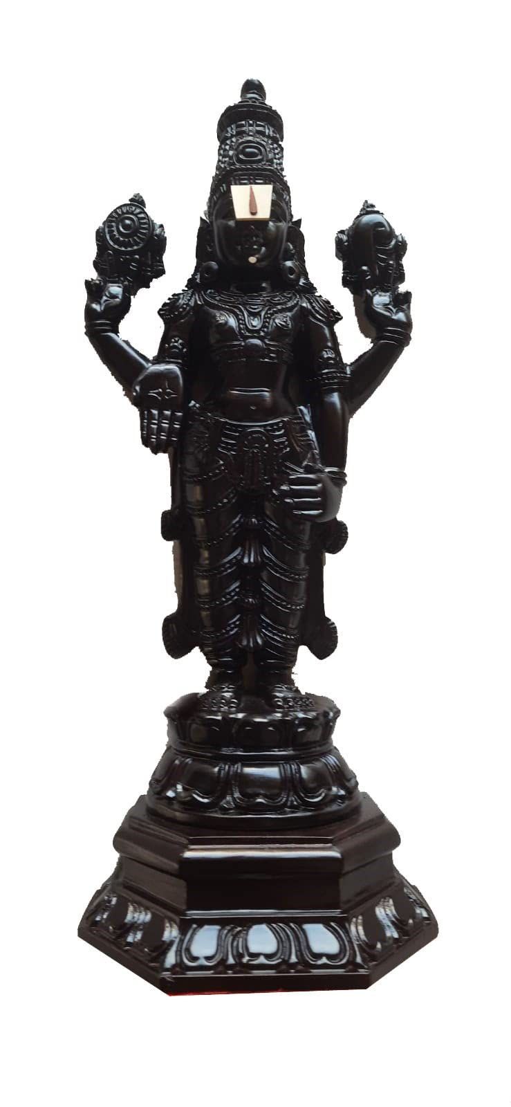 Lepakshi Handicrafts Wood Craving Wooden Kalyana Balaji