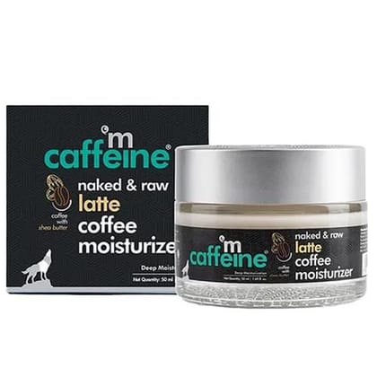 Mcaffeine Non, Sticky Latte Coffee Face Moisturizer, With Ceramide & Shea Butter, For Deep Moisture, 50 Ml