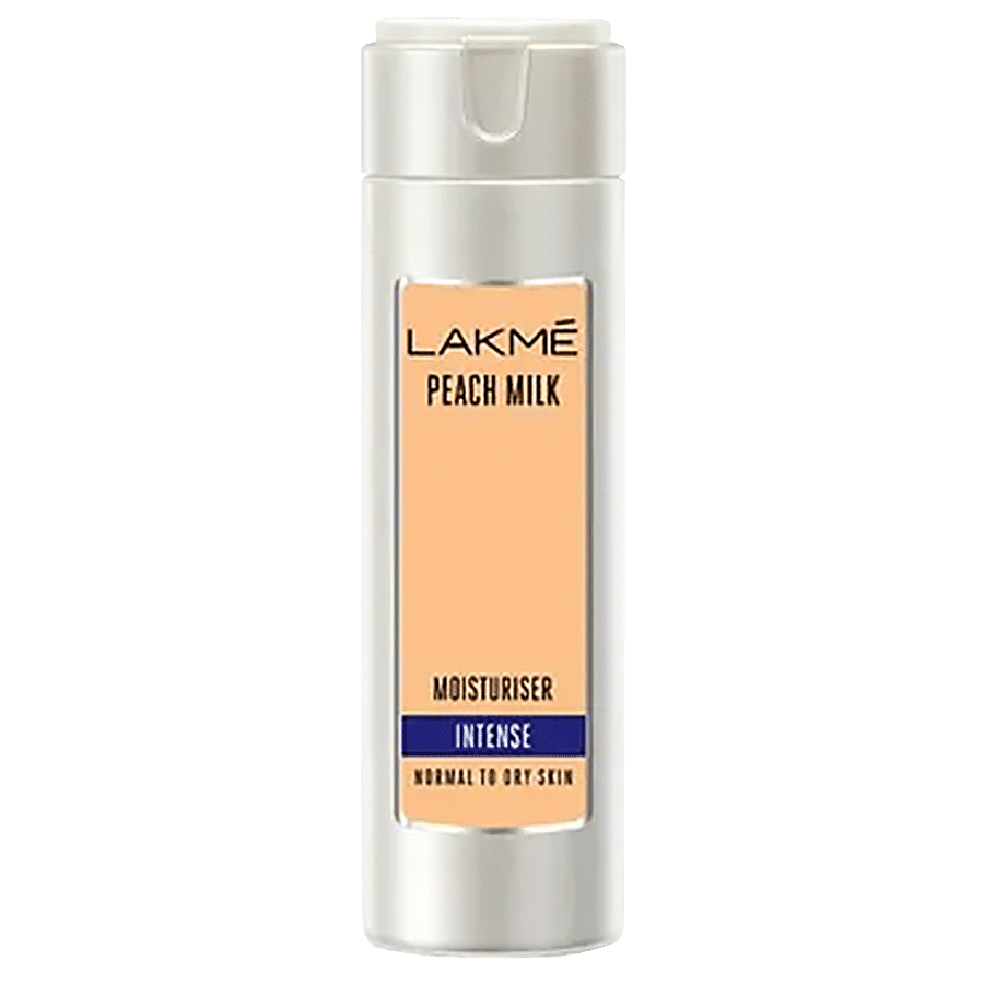 Lakme Intense Moisturiser, Normal To Dry Skin, Peach Milk, 60Ml