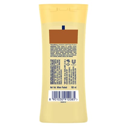 Vaseline Intensive Care Deep Moisture Body Lotion 90/, 100 Ml