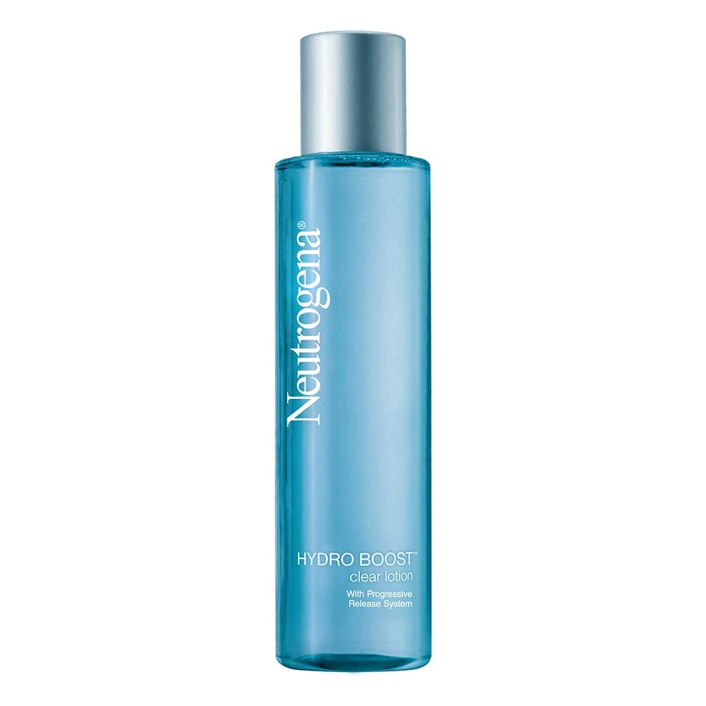 Neutrogena Hydro Boost Clear Lotion (Hydrating Toner), With Water, Glycerin, Glycereth, 26, Sodium Benzoate, Panthenol And Olive Leaf Extract, Pack Of 1, 150 Ml