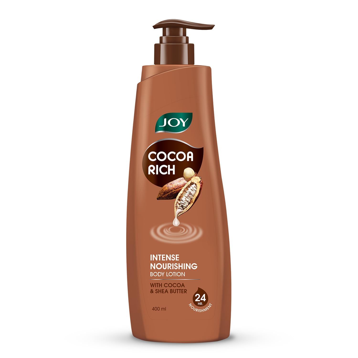 Joy Cocoa Rich Intense Nourishing Body Lotion (400Ml), Cocoa Butter & Shea Butter Body Lotion For Dry Skin, Body Lotion For Women & Men, Suitable For All Skin Types