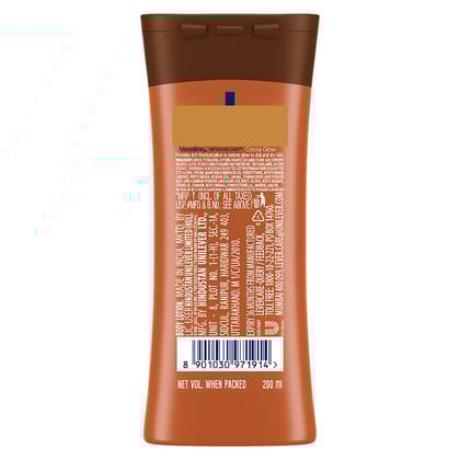 Vaseline Intensive Care Cocoa Glow Body Lotion, 200 Ml