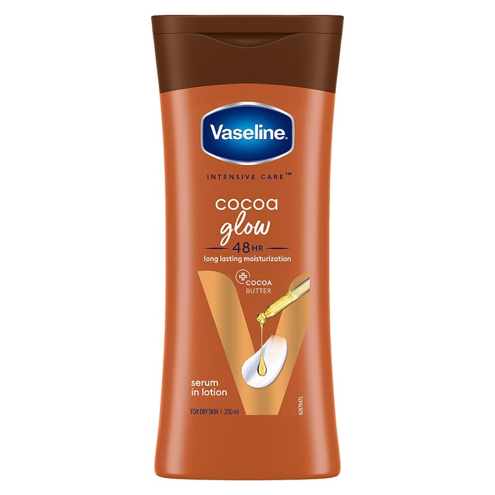Vaseline Intensive Care Cocoa Glow Body Lotion, 200 Ml