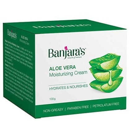 Banjara's Moisturizing Cream Alovera 100G