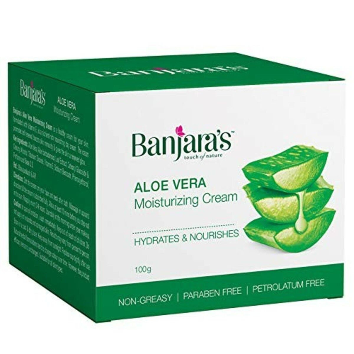 Banjara's Moisturizing Cream Alovera 100G