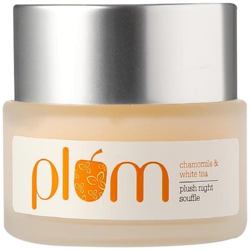 Plum Chamomile & White Tea Plush Night Souffle, Hydrates, Nourishes Skin, No Parabens, 50 G