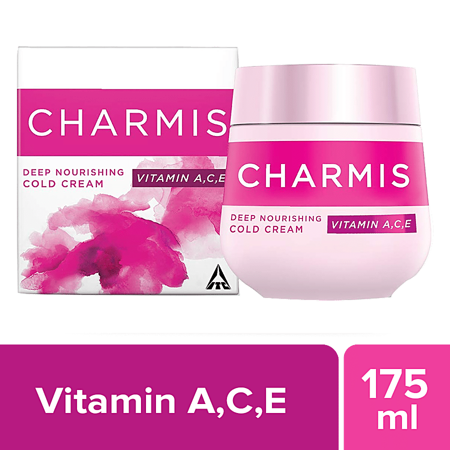 Charmis Moisturising Cold Cream, 175 Ml Carton