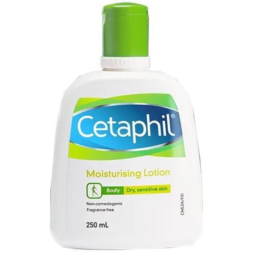 Cetaphil Moisturising Lotion, Dry, Sensitive Skin, Non, Comedogenic, Fragrance, Free, 250 Ml