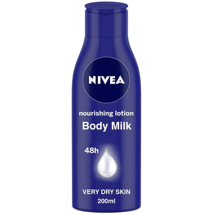 Nivea Nourishing Lotion Body Milk For 48H Moisturization, 200Ml