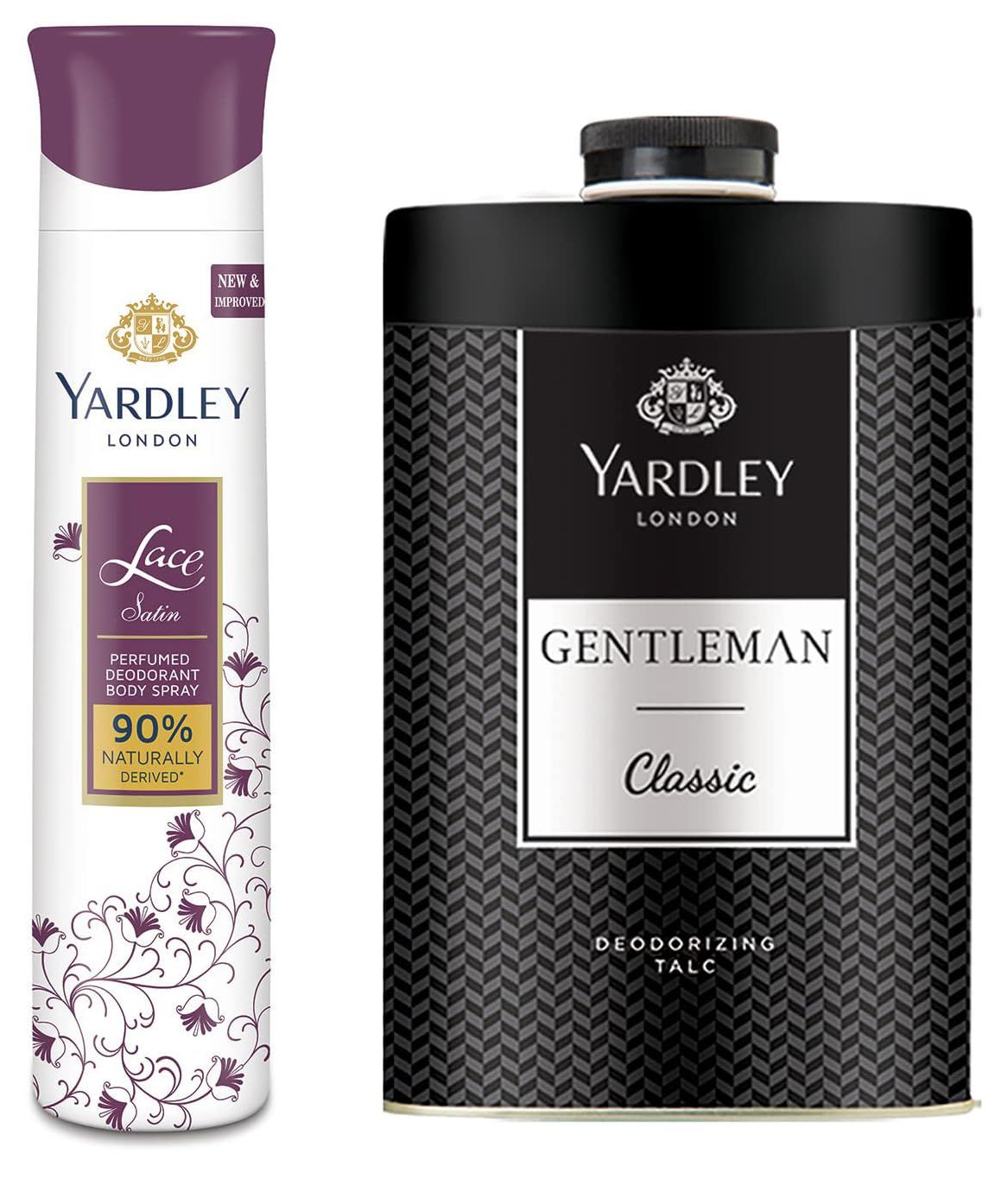 Yardley London Lace Satin Perfumed Deodorant Body Spray For Women, 150Ml