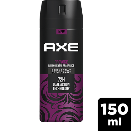 Axe Body Spray, Provoke, For Men, 150 Ml Bottle