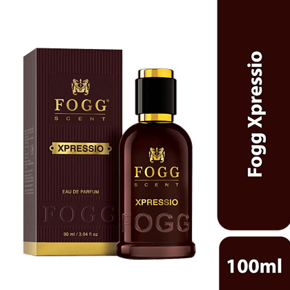 Fogg Xpressio Scent Eau De Parfum, Mens Perfume, Long, Lasting Fresh & Powerful Fragrance, 100 Ml