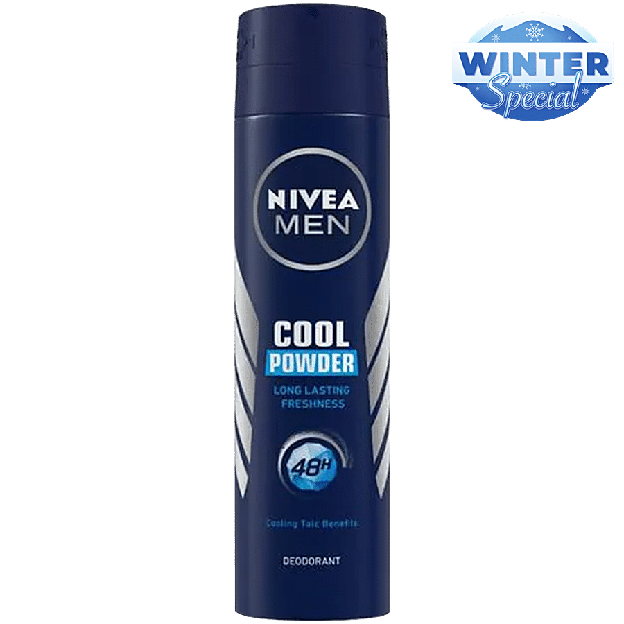 Nivea Deodorant, Cool Powder, 150 Ml