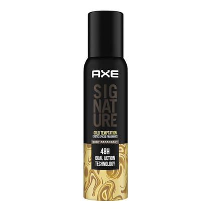Axe Signature Gold Temptation Exotic Spiced Fragrance, 122Ml
