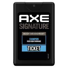 Axe Signature Body Deodorant Champion Fresh Aqua Fragrance, 17Ml