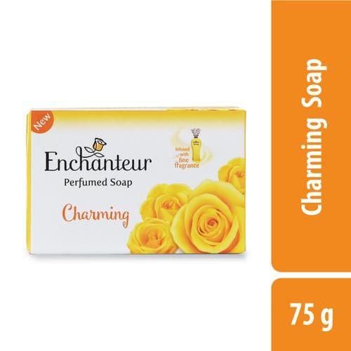 Enchanteur Charming Perfumed Bar Soap For Women, 75 Gm