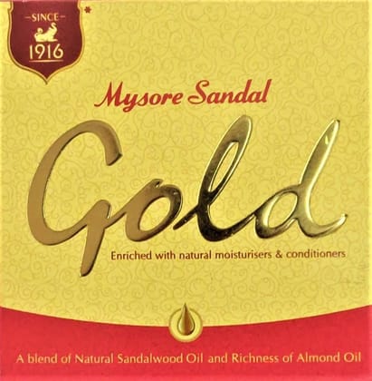 Mysore Sandal Gold Soap, 150 Grams, Pack Of 1 (1)