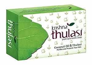 Krishna Thulasi Soap Ayurvedic, 75G