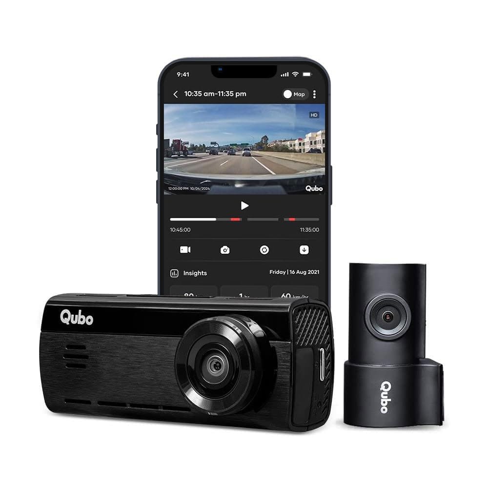 Qubo Car Dash Camera True 4K