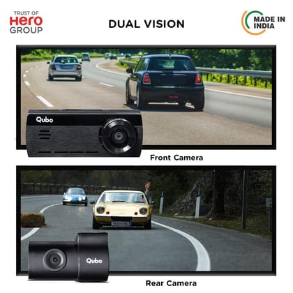 Qubo Car Dash Camera True 4K
